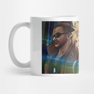 Barret, Cloud, Tifa FF VII Remake Mug